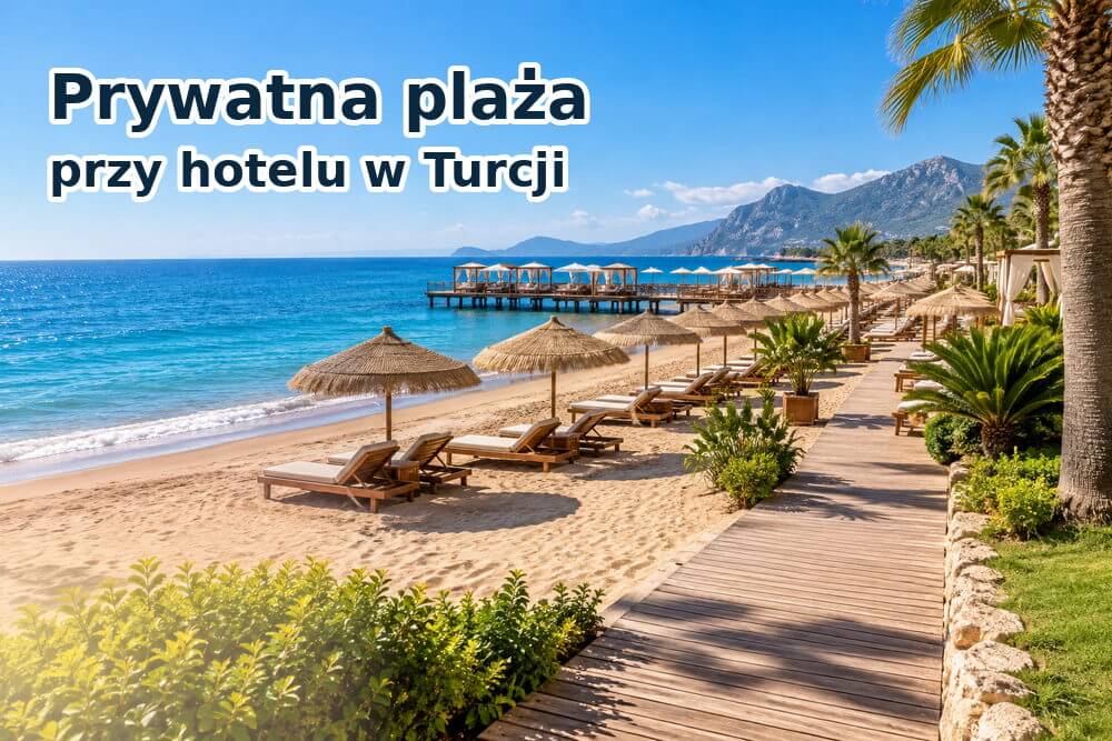 Prywatna plaża przy hotelu w Turcji – co to naprawdę znaczy i co sprawdzić?