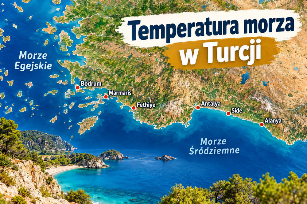 Temperatura morza w Turcji – kiedy woda jest najcieplejsza i gdzie?