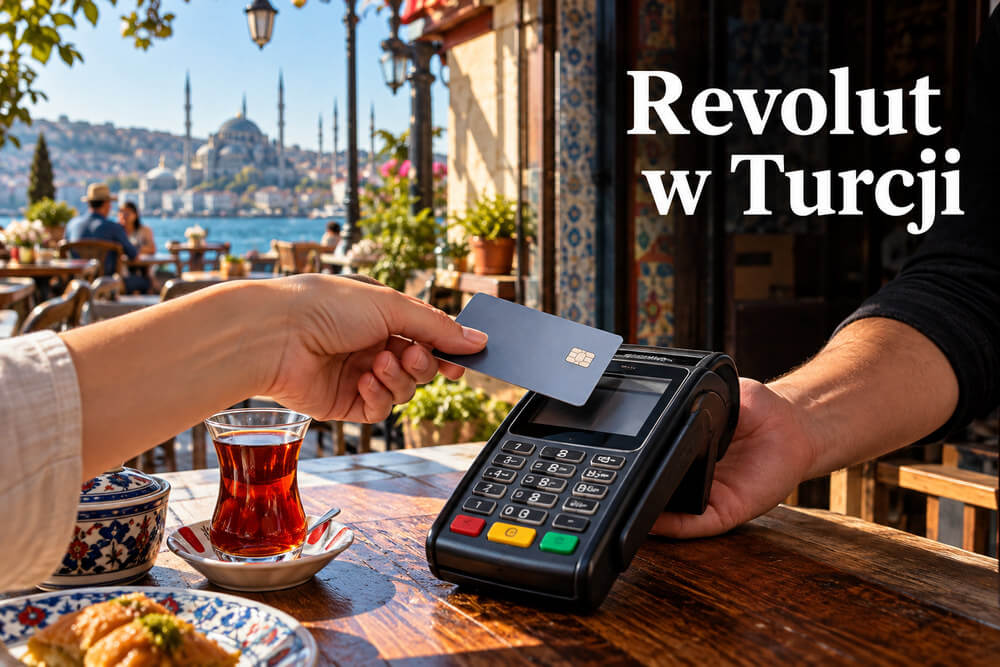 Revolut w Turcji – płatności kartą, wypłaty z bankomatów i przewalutowanie
