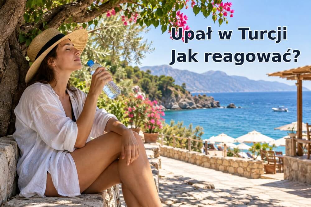 Upał w Turcji – odwodnienie, wyczerpanie cieplne i udar. Jak reagować?