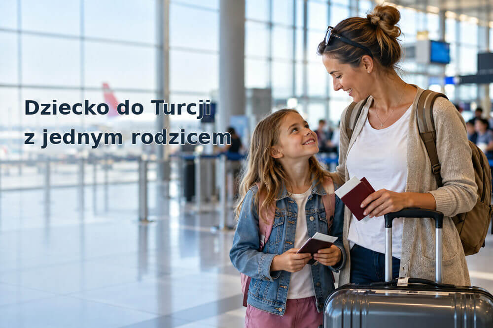 Wyjazd dziecka do Turcji z jednym rodzicem – zgoda, dokumenty i co warto zabrać