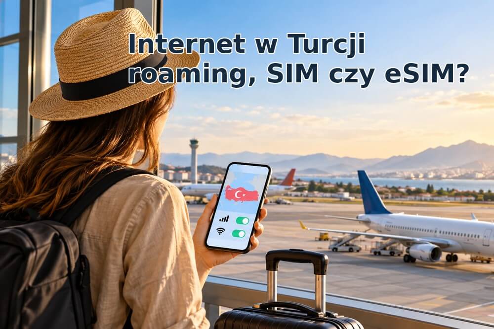 Internet w Turcji – roaming, karta SIM czy eSIM? Co wybrać na wakacje?