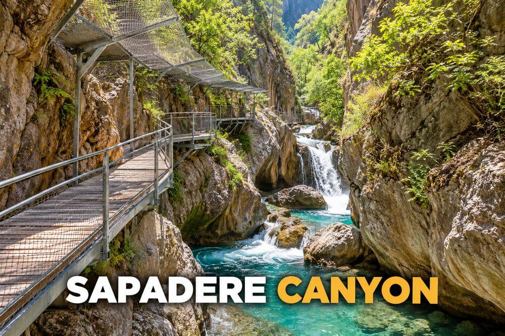 Sapadere Canyon z Alanyi – jak wygląda wycieczka, dojazd i spacer po kładkach?