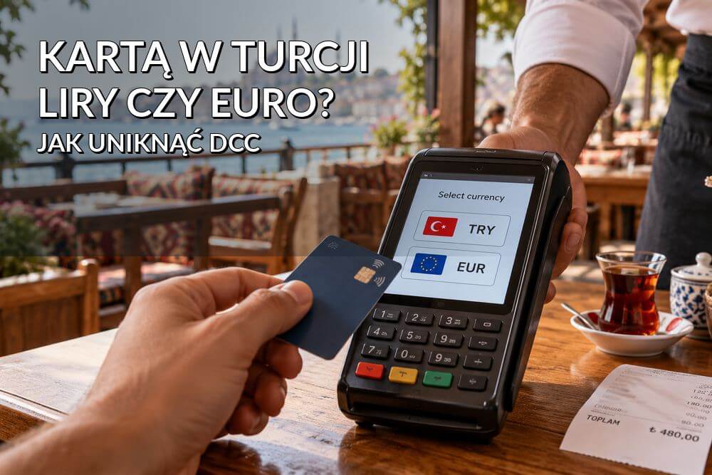 Płatność kartą w Turcji – na terminalu wybrać liry czy euro? Jak uniknąć DCC