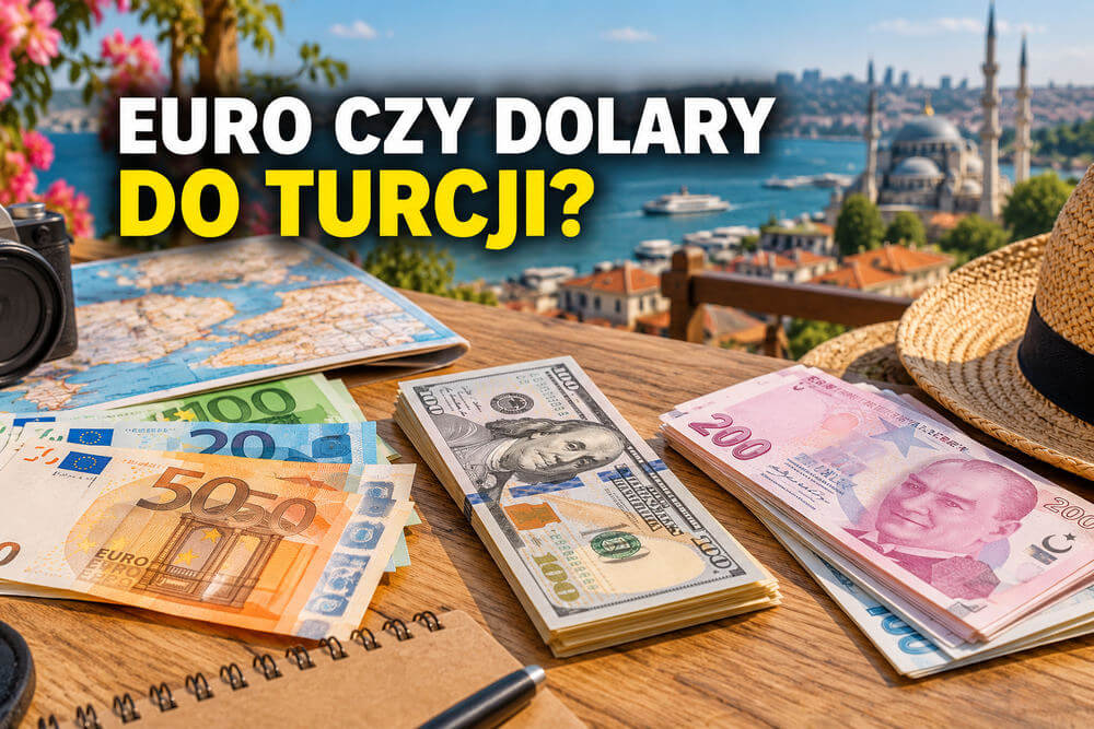 Euro czy dolary do Turcji – którą walutę lepiej zabrać na wakacje?