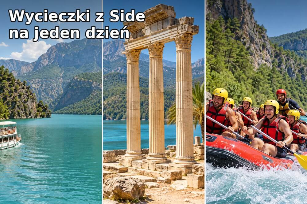 Wycieczki z Side – co warto wybrać na jeden dzień?