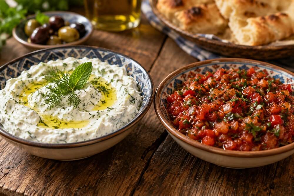 Haydari i acılı ezme – tureckie meze