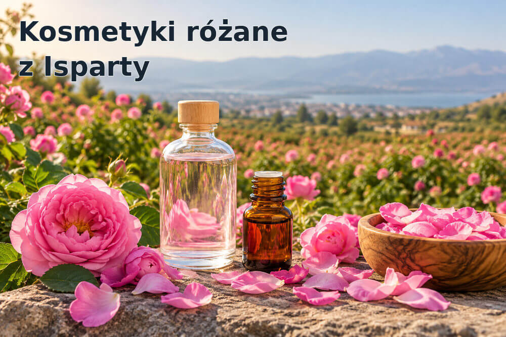 Kosmetyki różane z Isparty – woda różana, olejek i jak wybierać produkty
