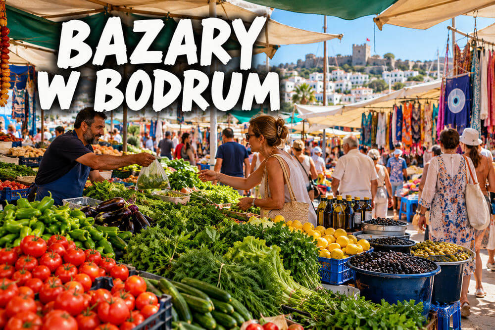 Bazar w Bodrum – dni targowe, zakupy w centrum, Turgutreis, Bitez i Yalıkavak