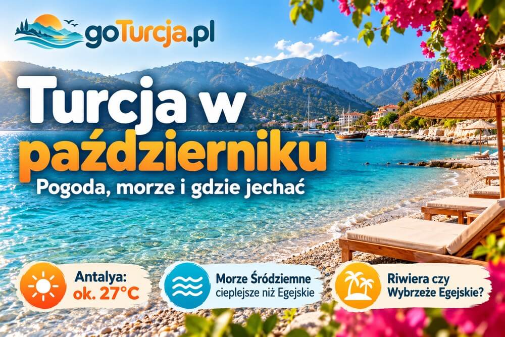 Turcja w październiku – pogoda, temperatura morza i gdzie jechać?