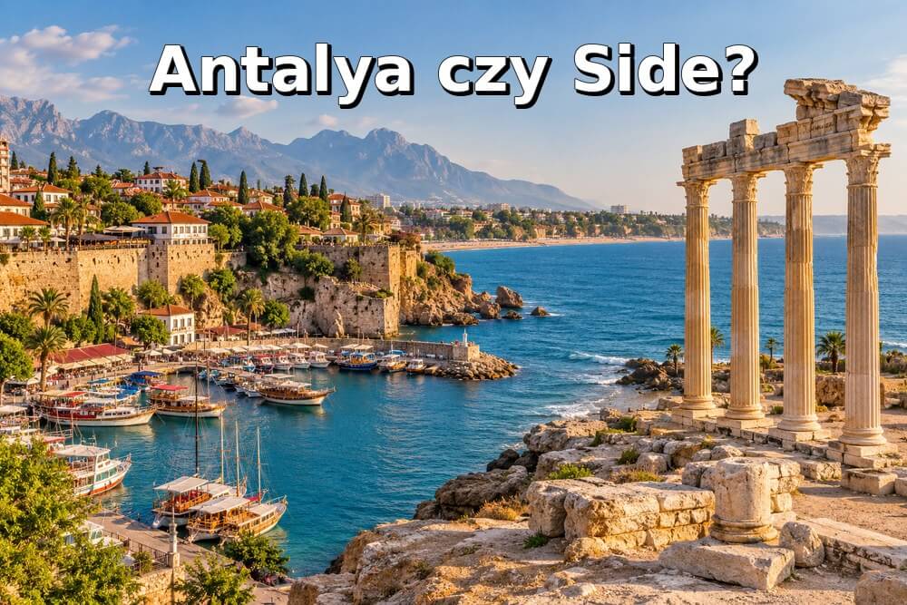 Antalya czy Side – który kurort wybrać na wakacje?