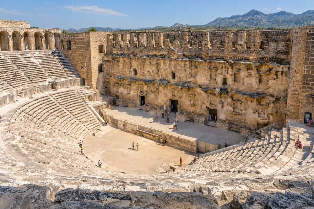 Teatr w Aspendos na Riwierze Tureckiej