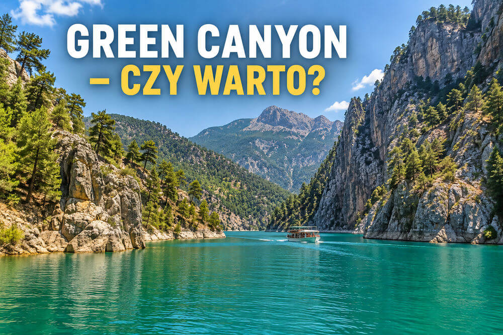 Green Canyon w Turcji – czy warto? Rejs i wycieczka z Side lub Alanyi