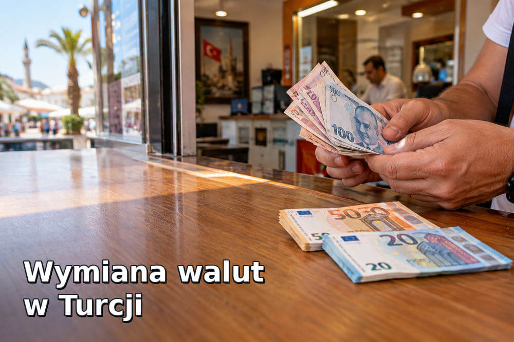 Wymiana walut w Turcji – gdzie wymieniać euro i jak sprawdzać kurs?