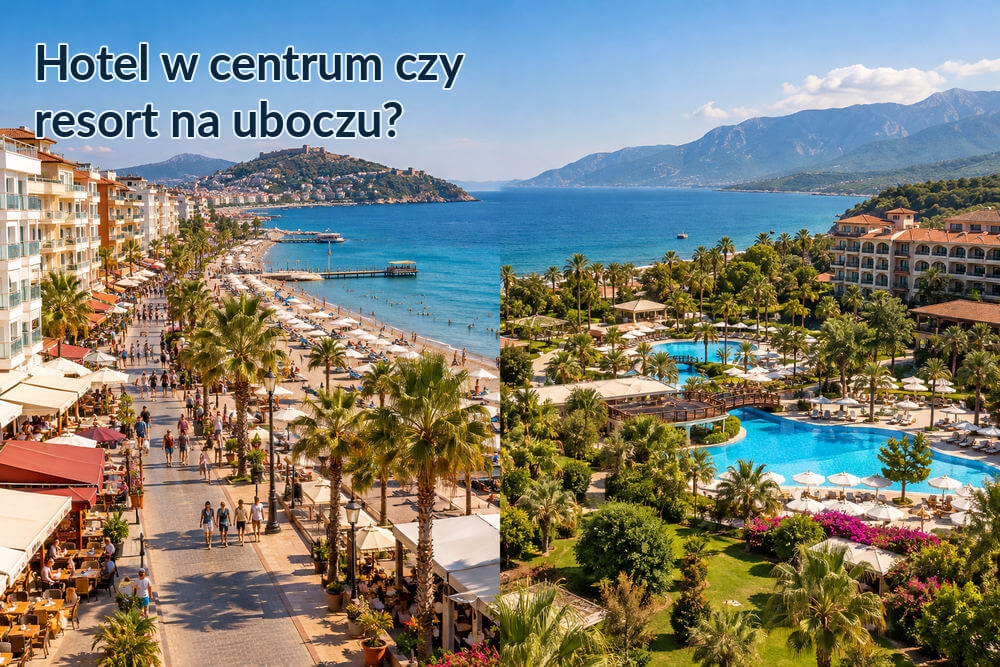 Hotel w centrum kurortu czy resort na uboczu – co wybrać w Turcji?