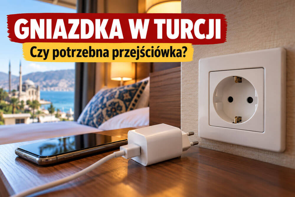 Gniazdka elektryczne w Turcji – czy potrzebna jest przejściówka? Napięcie i wtyczki